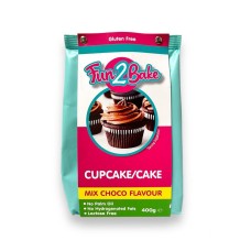 FUN2BAKE CHOCO CUPCAKE / CAKE MIX GLUTENVRIJ 400g